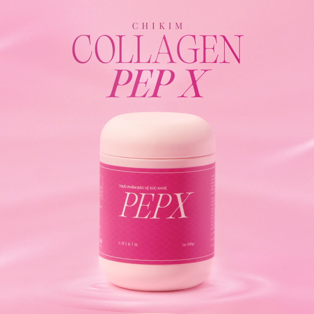 Collagen PepX - CHIKIM - Collagen Nguyên Bản Thuỷ Phân 300g - Chống Lão Hoá, Da Căng Bóng, Khoẻ Mạnh