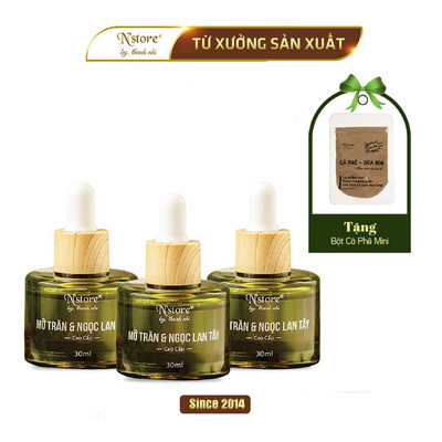 Combo 3 Lọ Mỡ Trăn Ngọc Lan Tây N'store by thanh nhi 30ml/lọ