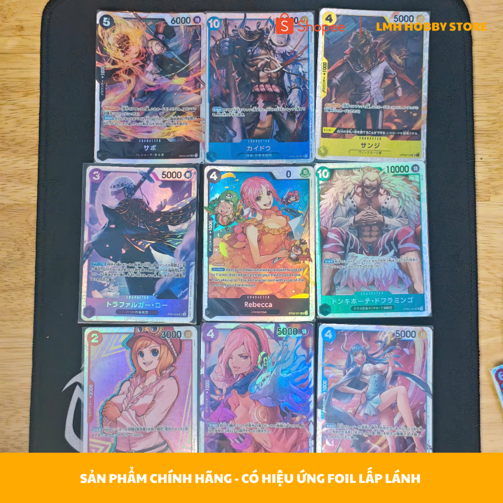 Card SR OP04 OP05 OP06 - One Piece TCG Chính Hãng Bandai