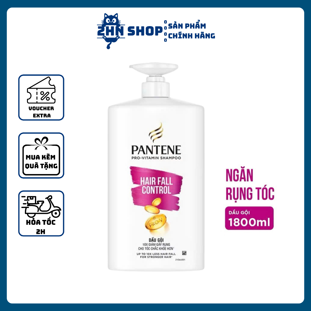 Dầu Gội PANTENE Ngăn Rụng Tóc Chai 1800ML