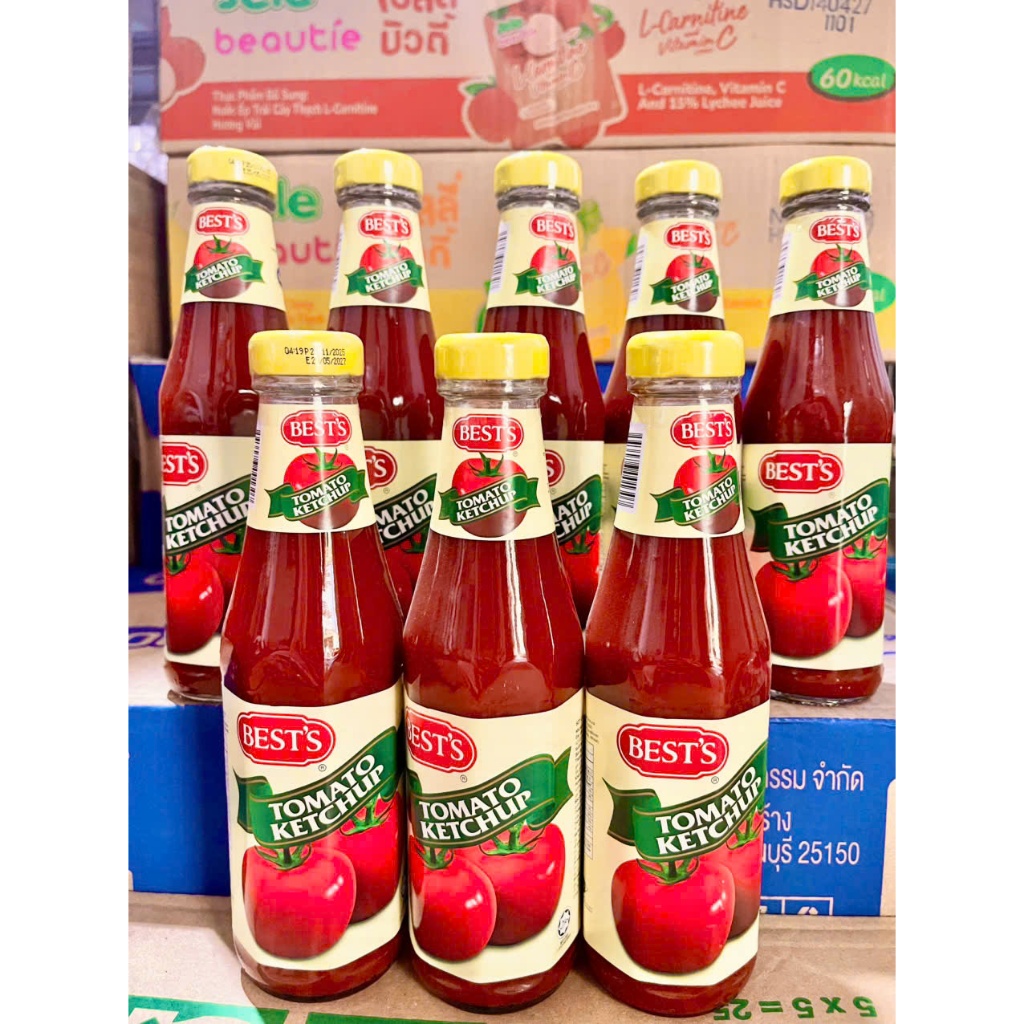 Tương Cà Chua BEST’S Tomato Ketchup 340g- Hàng Nhập Khầu