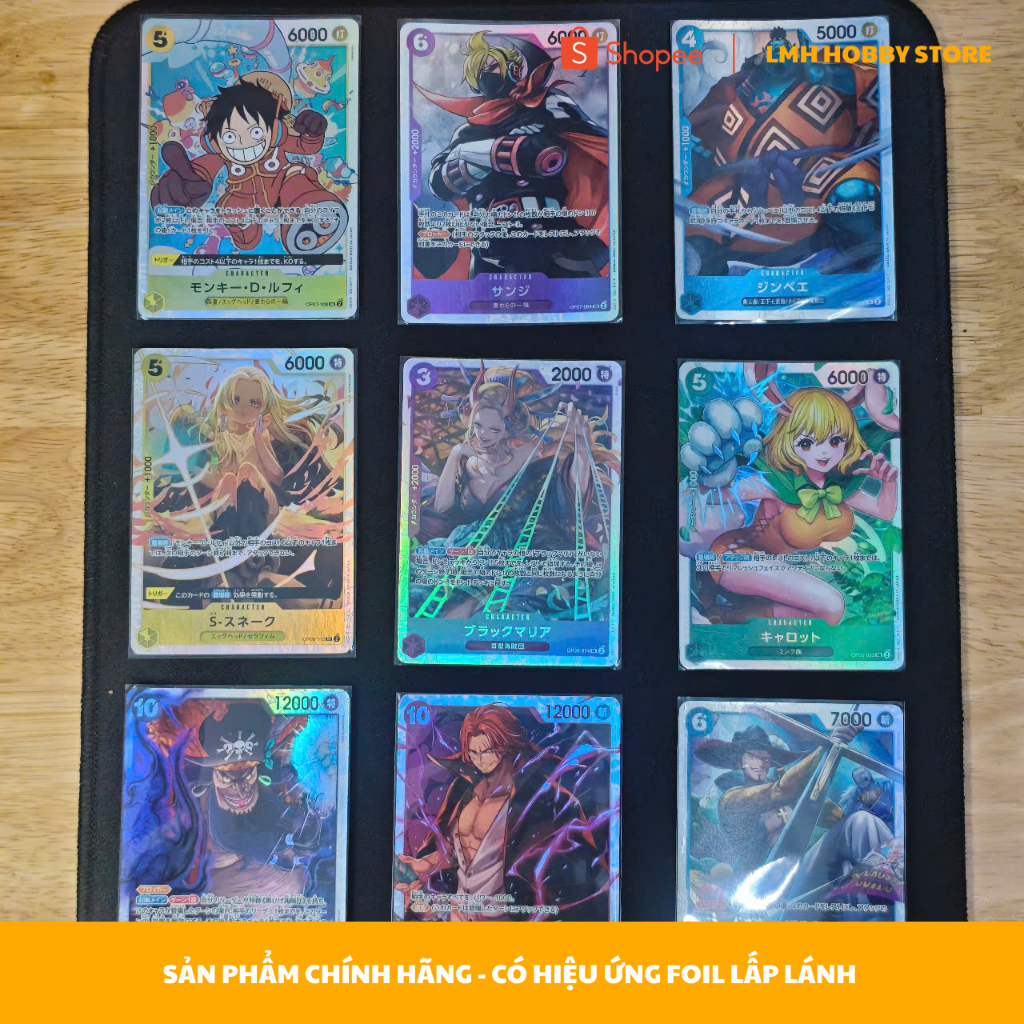 Card SR OP07 OP08 OP09 - One Piece TCG Chính Hãng Bandai