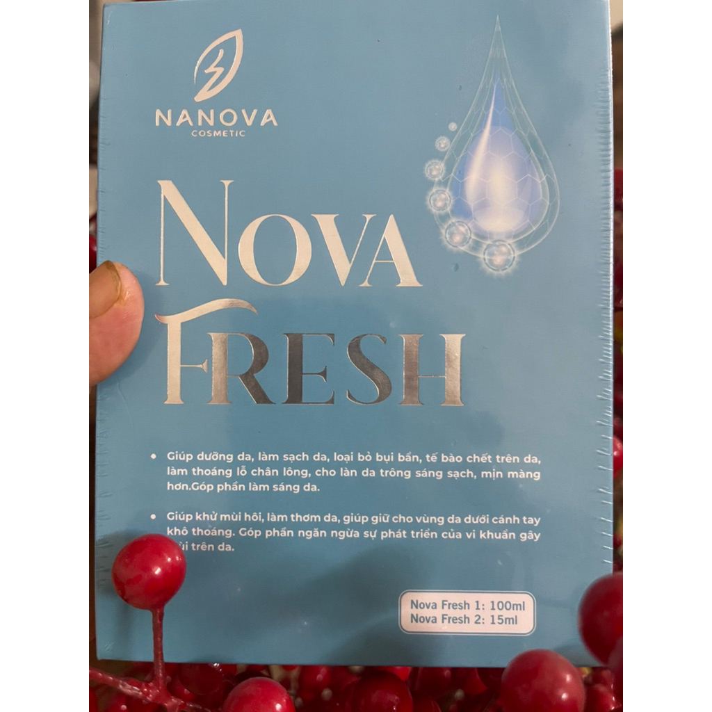 Khử mùi hôi nách Nova Fresh chính hãng Nanova