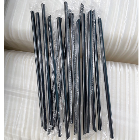 400 ống hút đen ( 1 kg) ống hút đen phi 8 có bọc