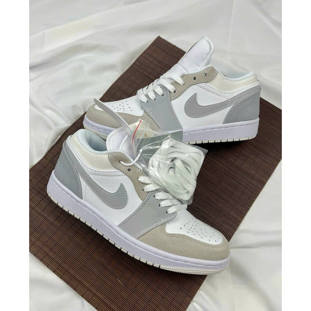 Giày AF1 paris trắng xám cao cấp êm nhẹ