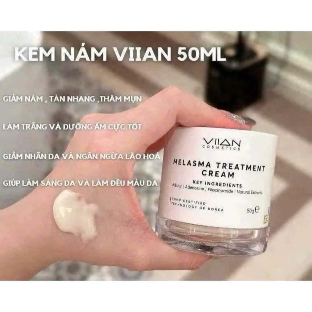 Kem Nám Viian 50g Melasma Treatment Cream