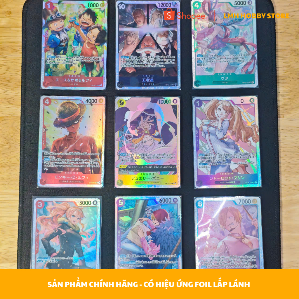 Card SR OP10 OP11 OP12 OP13 - One Piece TCG Chính Hãng Bandai