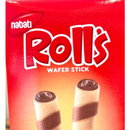 Bánh Quế Nabati Rolls Nhân Socola-Phô Mai Hộp 50g