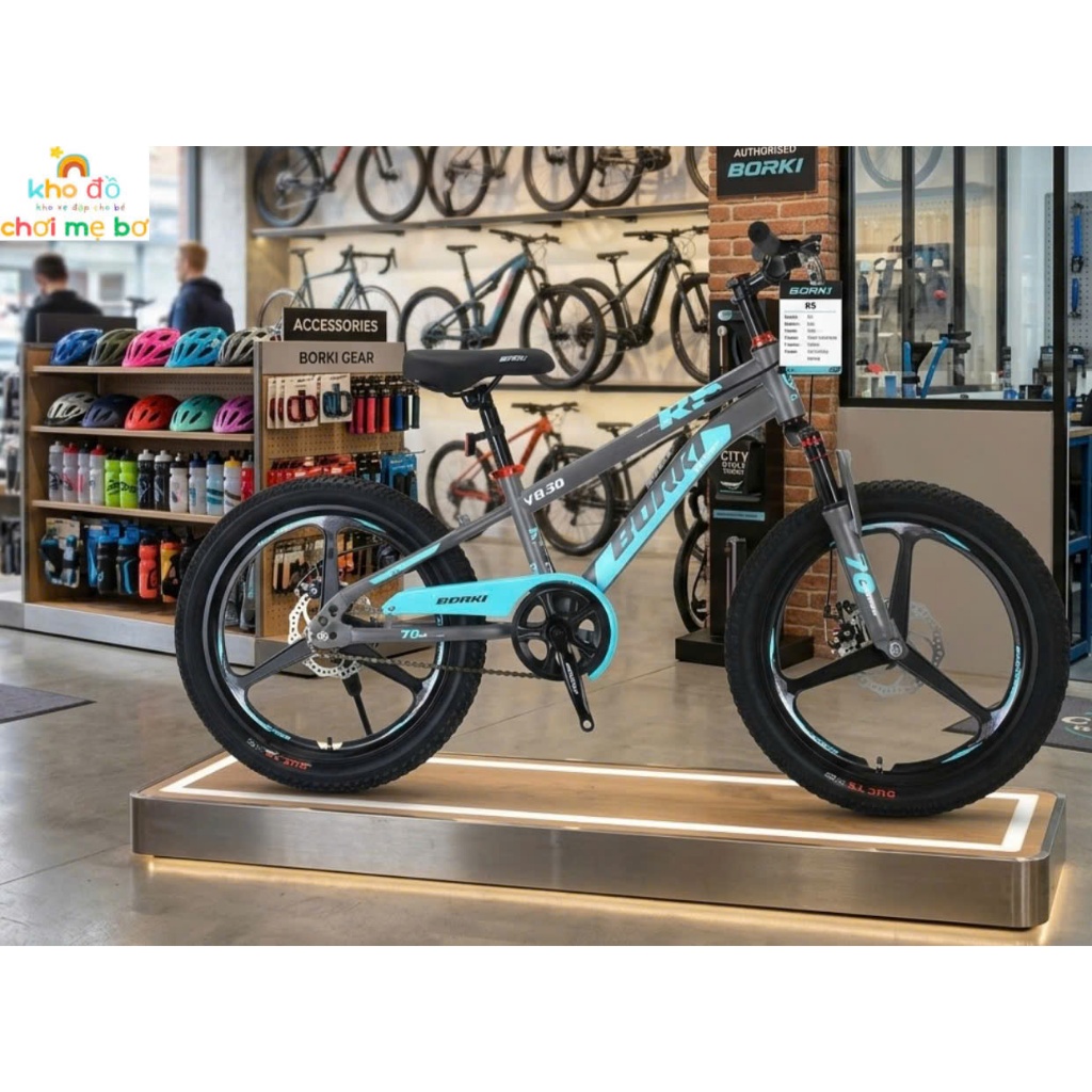 THỂ THAO VÀNH ĐÚC PHANH ĐĨA BORKI SIZE 18-20-22- HÀNG NHẬP KHẨU CHÍNH HÃNG