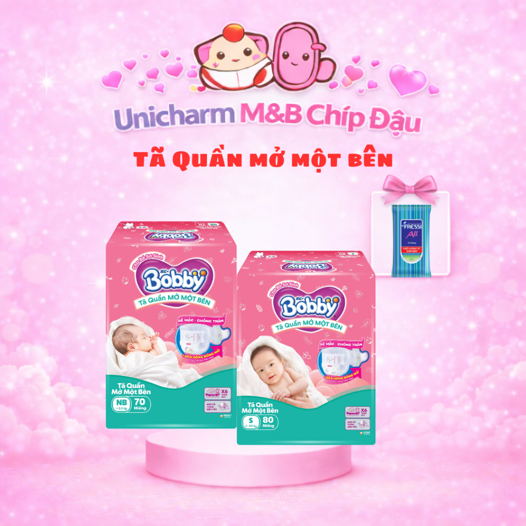 Bobby Tã quần mở một bên NB70/S80