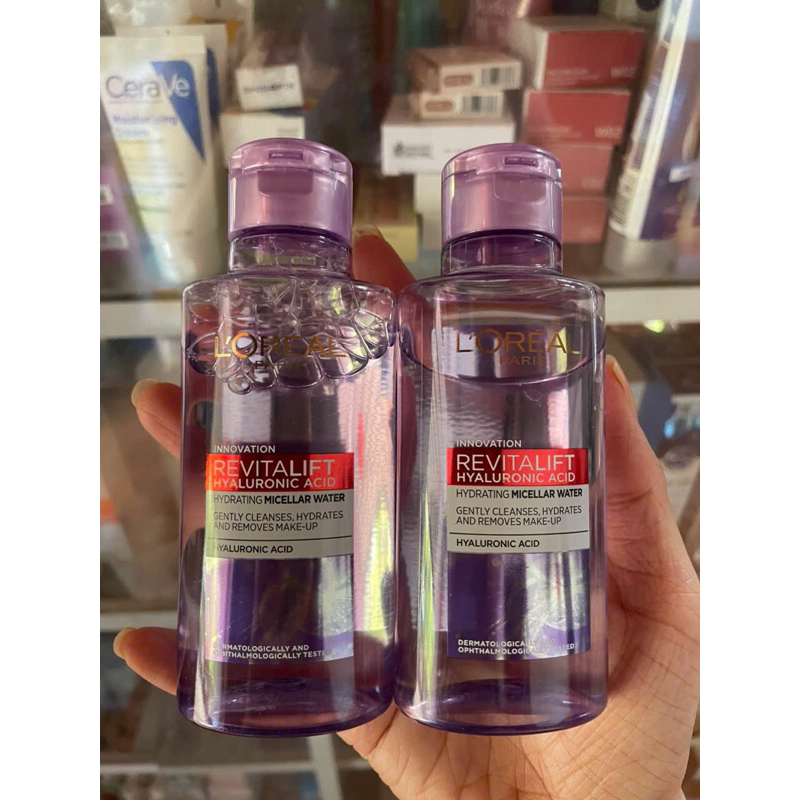 Tẩy trang loreal tím 95ml