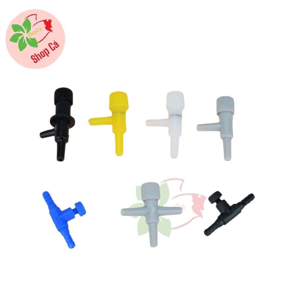 Combo 5 cái Van Khóa điều Chỉnh Oxy - VAN NHỰA
