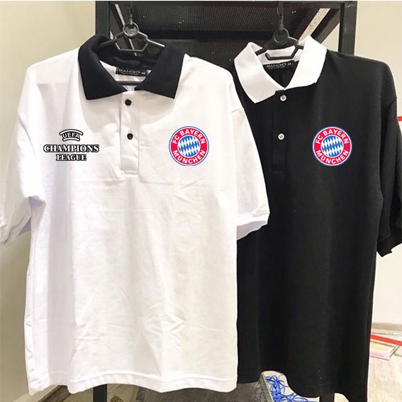 Áo Bayern München , áo phông tay lửng form rộng champions league - áo thun clb bóng đá Bayern Münche