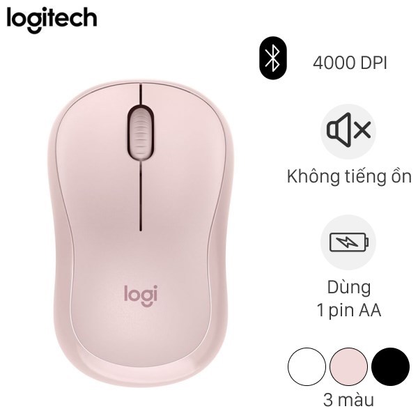 [HỎA TỐC] Chuột Bluetooth Silent Logitech M240 Chính Hãng Bảo Hành 12 Tháng