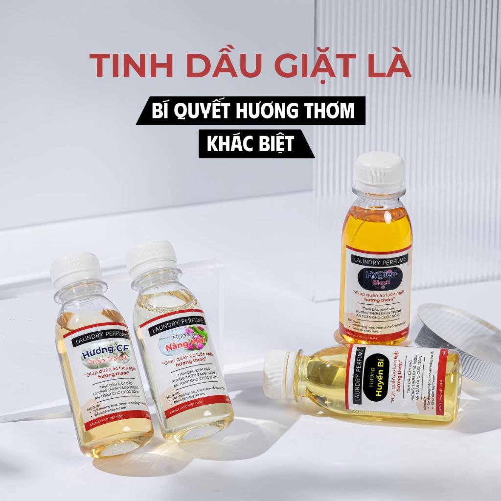Tinh dầu thơm giặt sấy cao cấp, chuyên dùng cho tiệm giặt là, khử mùi ẩm mốc, thơm lâu – Aroma Land