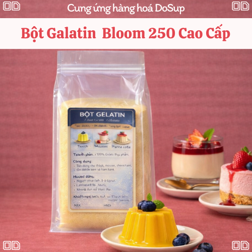 Bột Gelatin Đức cao cấp 250 Bloom