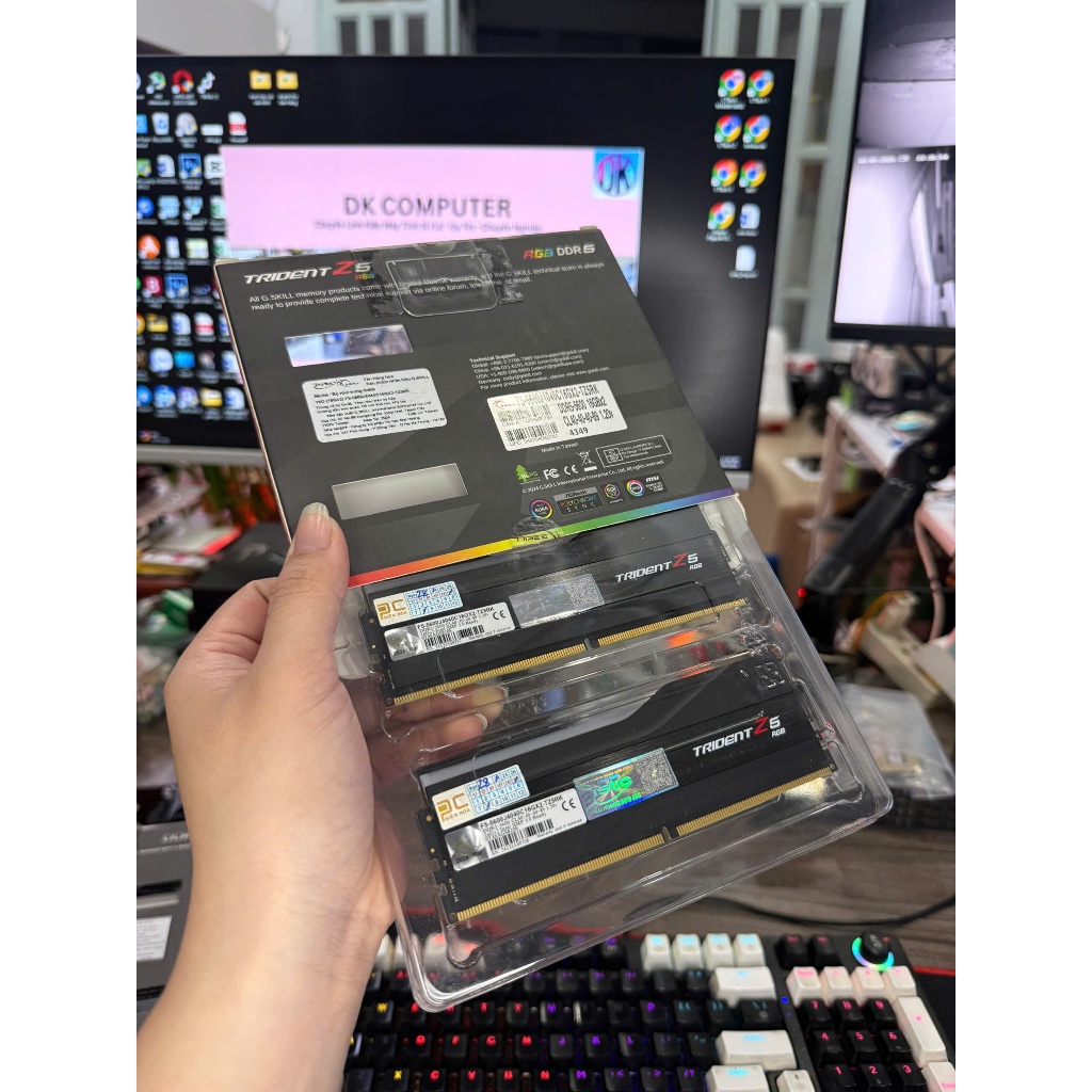 RAM GSKILL TRIDENT Z5 RGB 32GB | 64GB DDR5 5600Mhz | 6000MHz