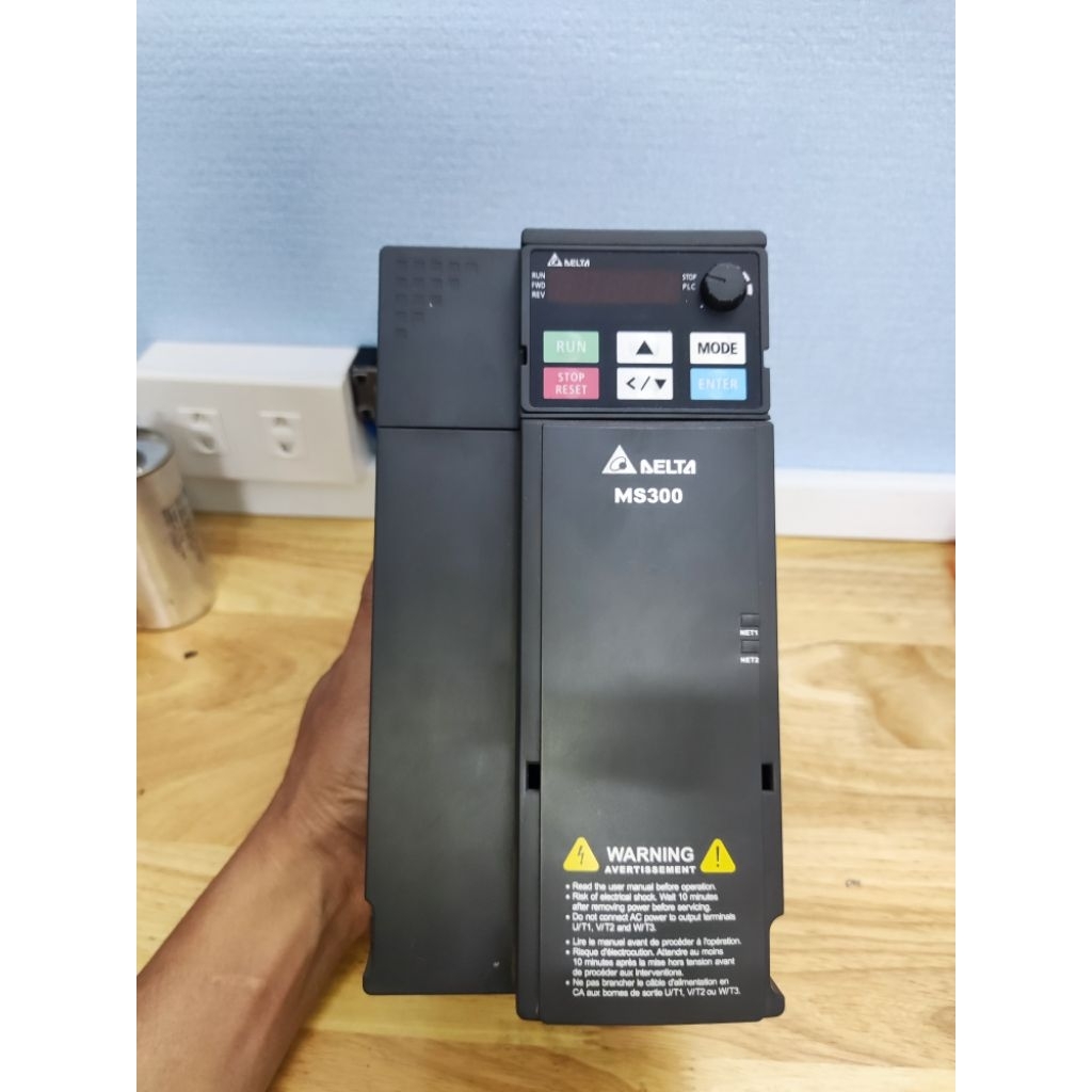 biến tần delta ms300 7.5kw đã qua sử dụng, mới 90%
