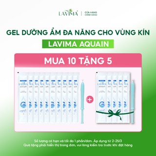 Gel Cấp Ẩm Phụ Khoa Lavima Aquain (Đũa Thần Inner) - Giúp Ẩm Sâu Giảm Khô Rát, Mềm Mịn Cả Ngày, Bút 3g