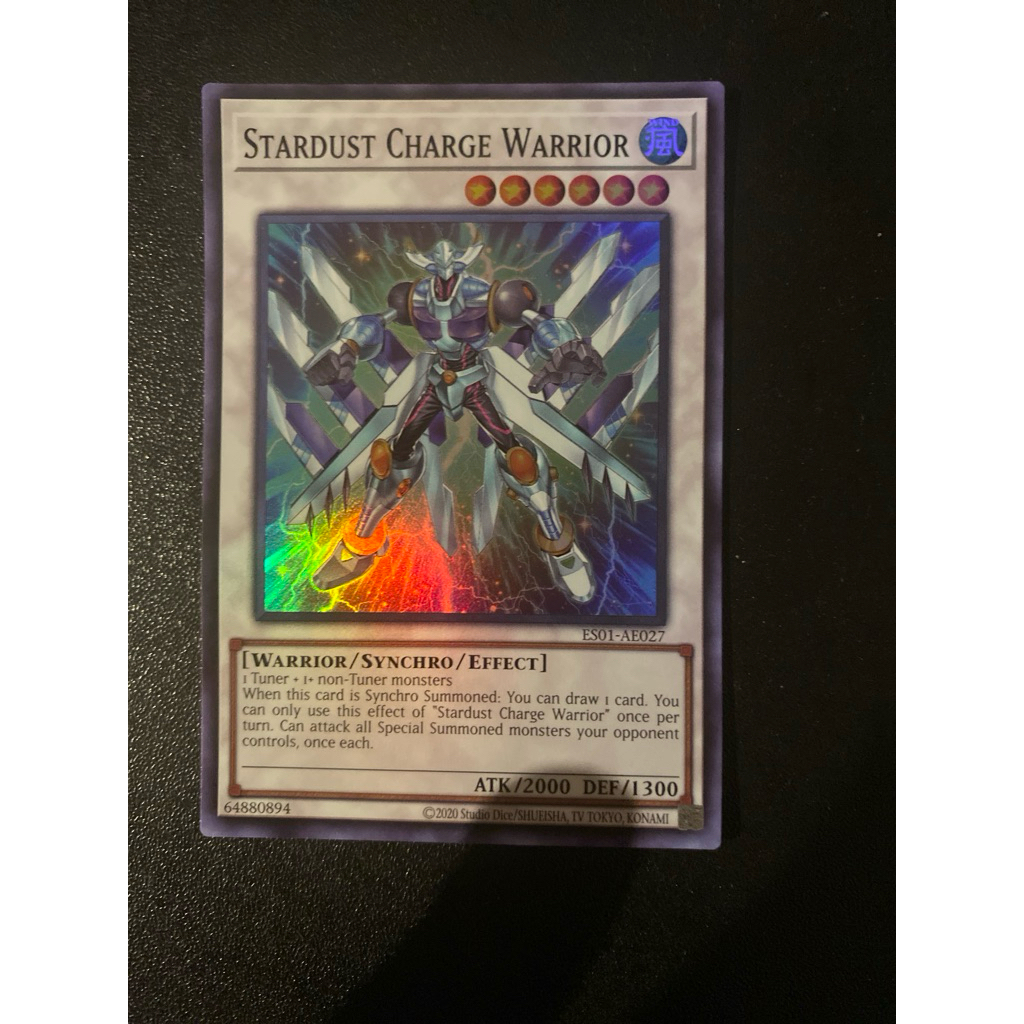 Stardust Charge Warrior - Super AE - ES01-AE027