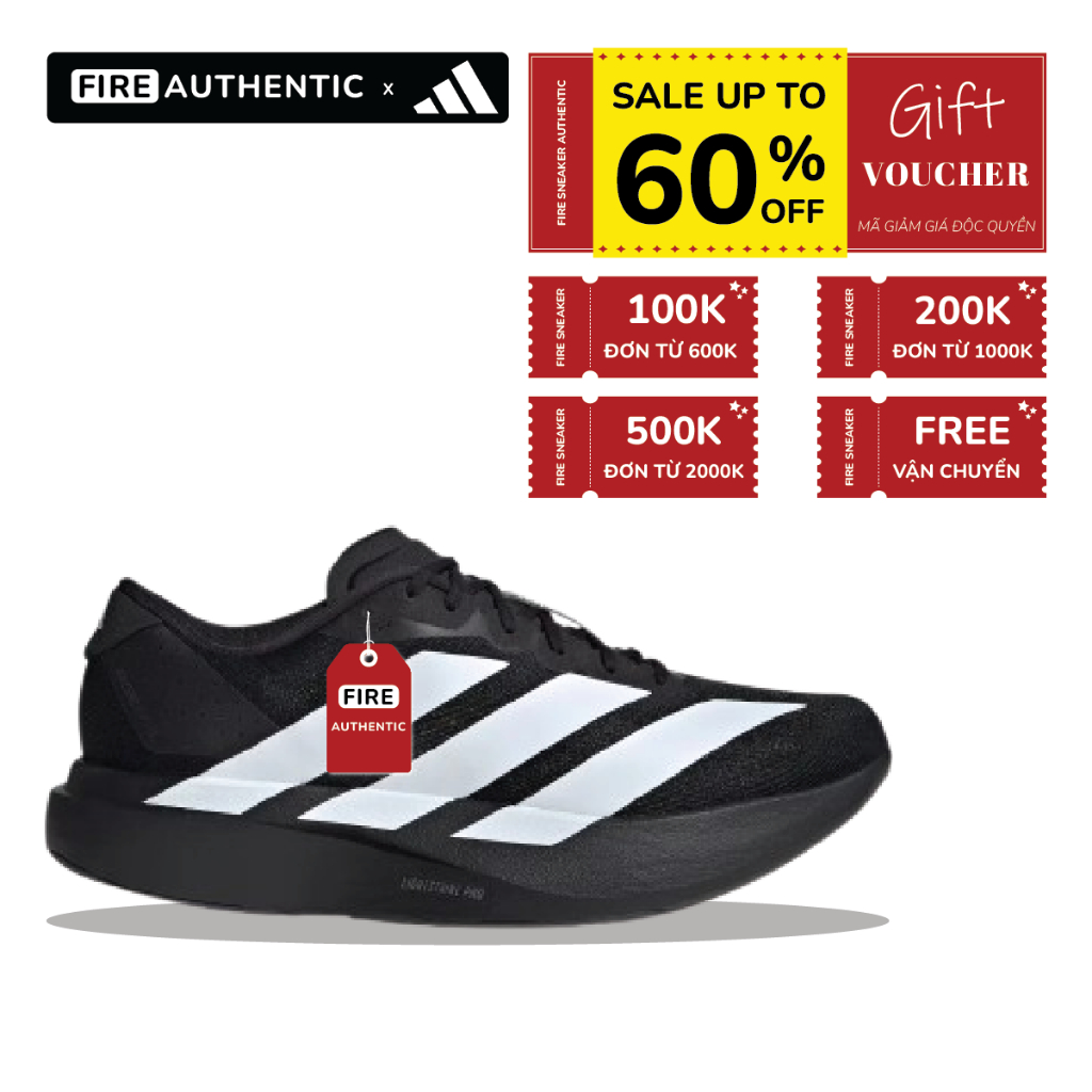 | Fire Authentic | Giày Running adidas Adizero EVO SL 'Black'
