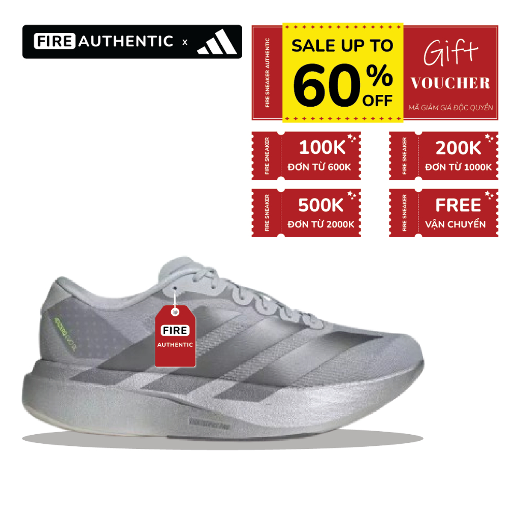 | Fire Authentic | Giày sneaker Running adidas Adizero EVO SL ''Silver Metallic''