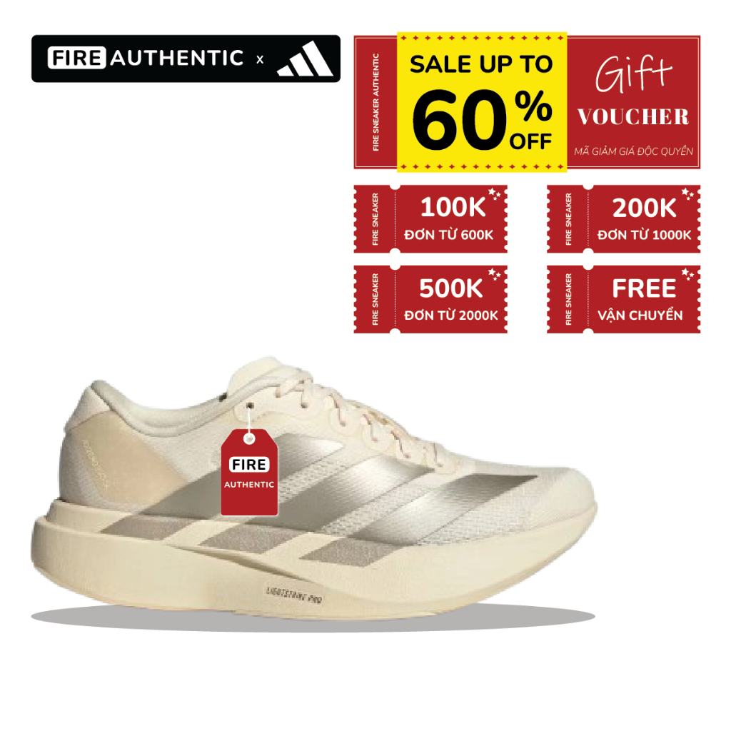 | Fire Authentic | Giày sneaker Running adidas Adizero Evo SL ‘Wonder White’