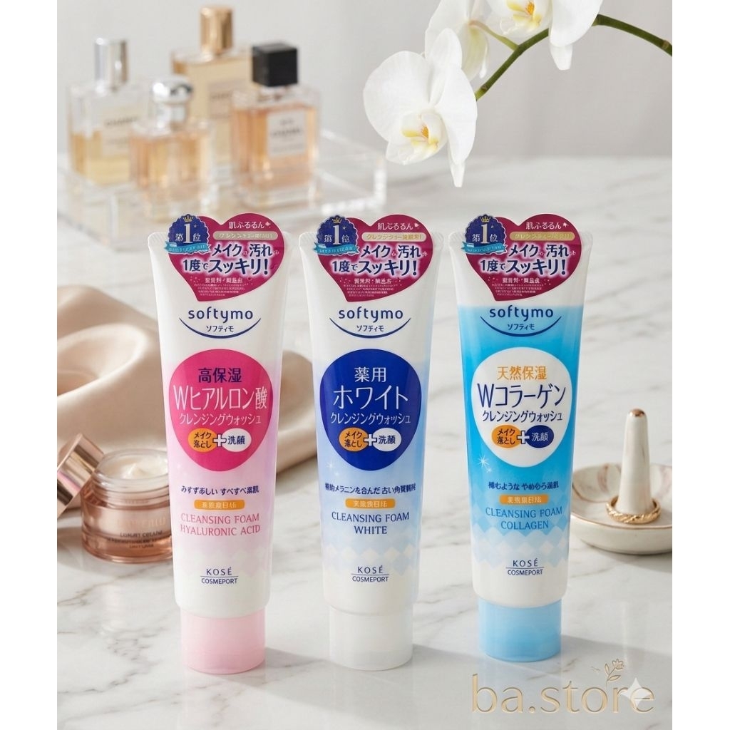 Sữa Rửa Mặt Kose Softymo – Nhật Bản