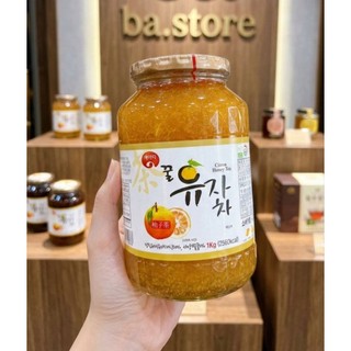 Mật ong chanh hàn quốc ctron honey tea hũ 1kg
