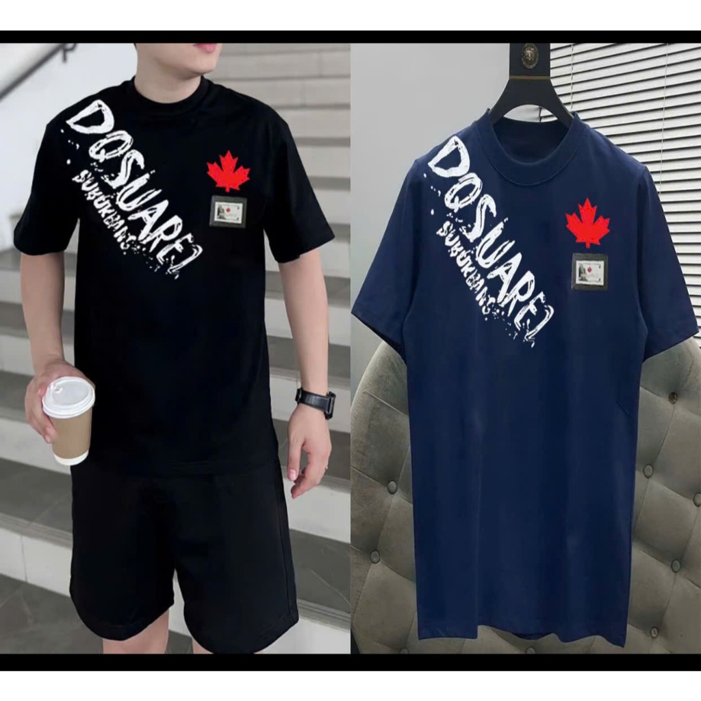 Áo thun nam DQS vẩy sơn cá tính, áo phông nam boy phố Đi học, ĐI du lich hottrend 2026, mẫu áo thun 