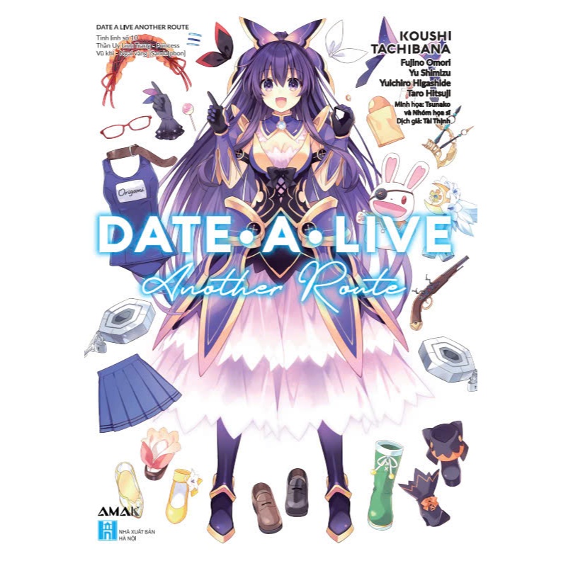 Sách Date A Live - Another Route - Tặng kèm Postcard 2 mặt - Light Novel - AMAK