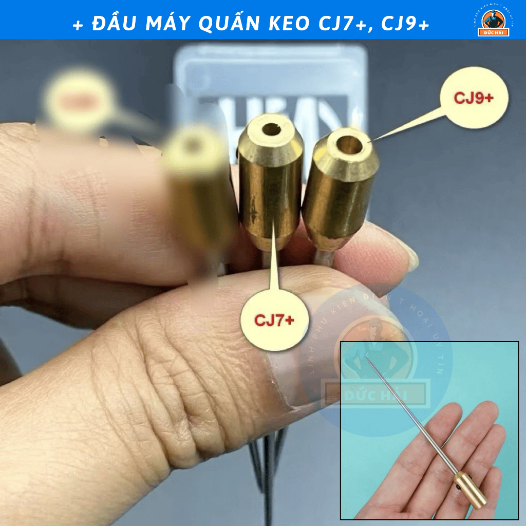 Đầu Quấn Keo Cho Máy CJ7+, CJ9+ (1 Chiếc Lẻ)