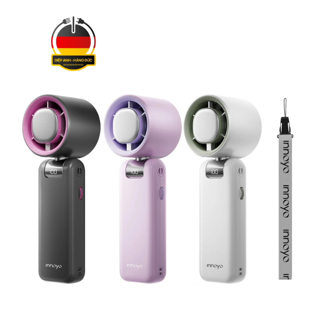 Quạt cầm tay Innoyo - Diệp Anh hàng Đức