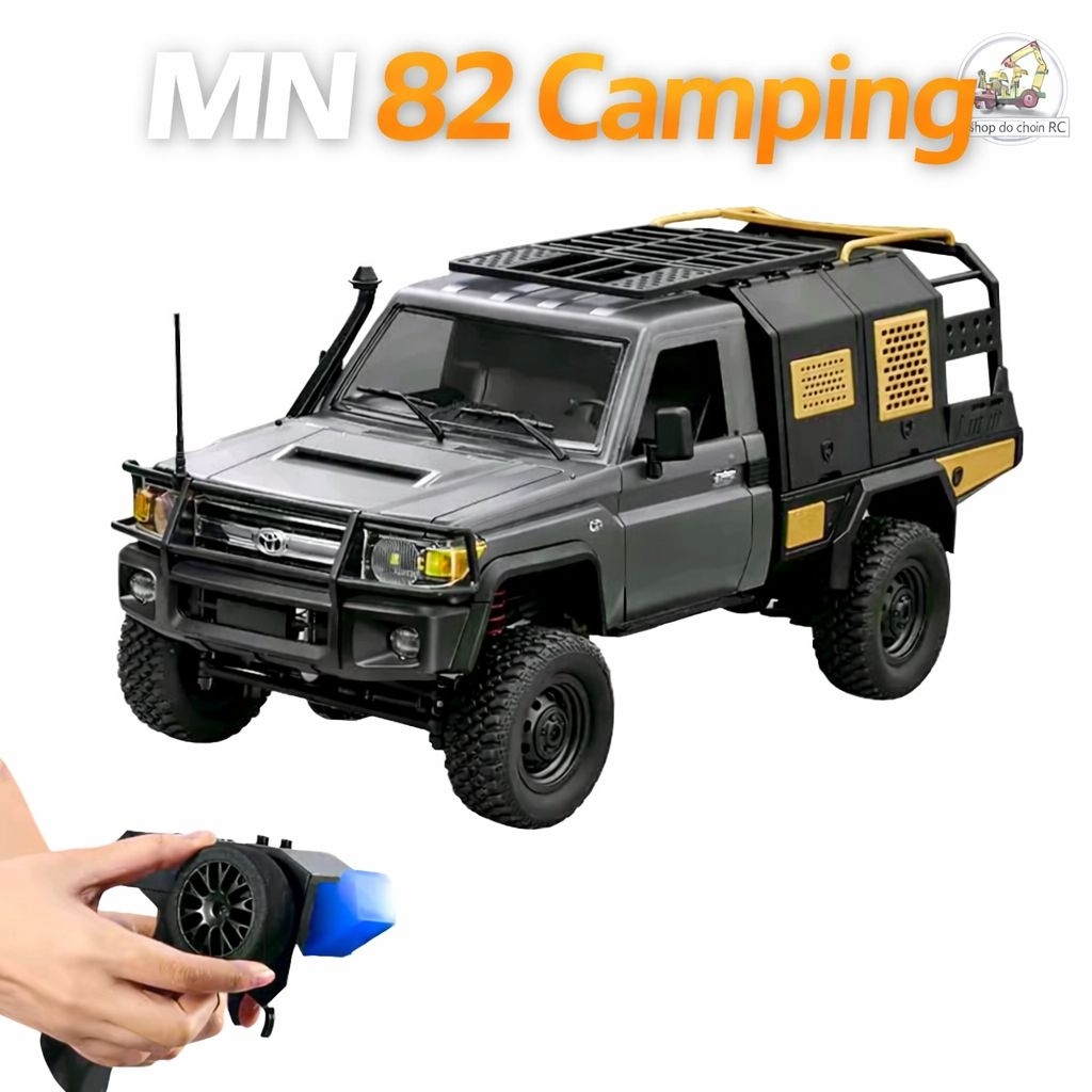 Xe địa hình MN 82S - Land Cruiser 79 điều khiển từ xa tỉ lệ 1:12