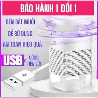 (Hàng loại 1) Máy Bắt Muỗi Tự Động An Toàn và Tiện Lợi Kèm Đèn Ngủ UV Hoạt Động Im Lặng Không Gây Tiếng Ồn