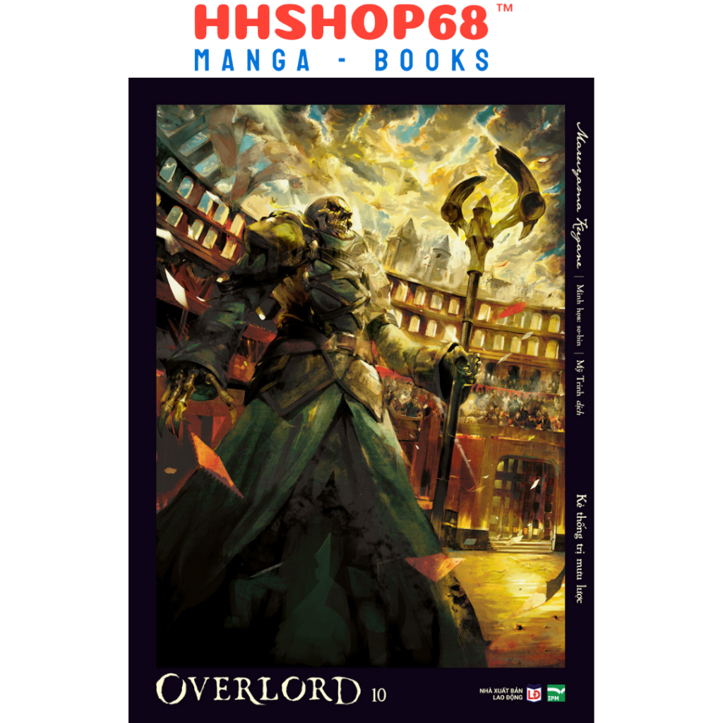 Sách - Overlord tập 8 9 10 11 - IPM Việt Nam