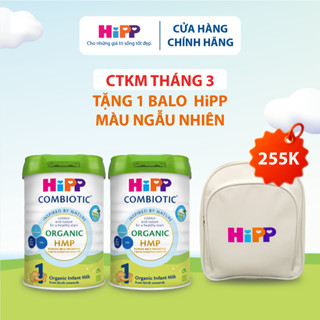 Combo 2 lon Sữa bột công thức HiPP 1 Organic Combiotic 800g (2 lon x 800g)