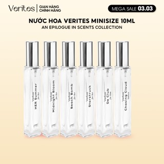 [ DATE T2/2027 ] Bộ Sưu Tập Trọn Bộ 11 Hương Nước hoa VERITES Minisize 10ml/chai