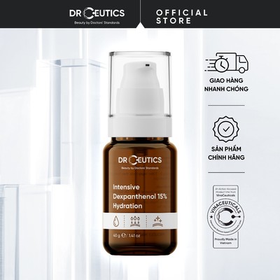 DrCeutic Phiên Bản Nâng Cấp INTENSIVE DEXPANTHENOL 15% HYDRATION Cấp Ẩm & Phục Hồi Cho Da Khô (40g)