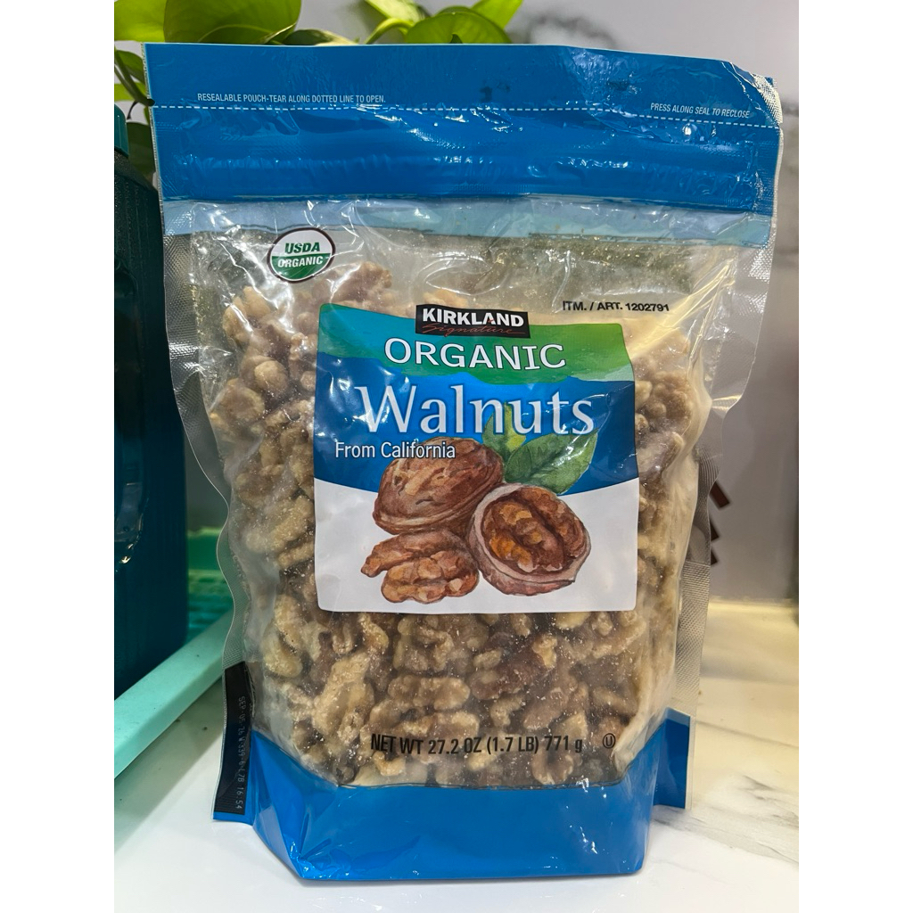 🥜 HẠT ÓC CHÓ MỸ HỮU CƠ KIRKLAND 771G – GIÀU OMEGA 3, TỐT CHO TIM MẠCH  🌿 Kirkland Signature Organic 