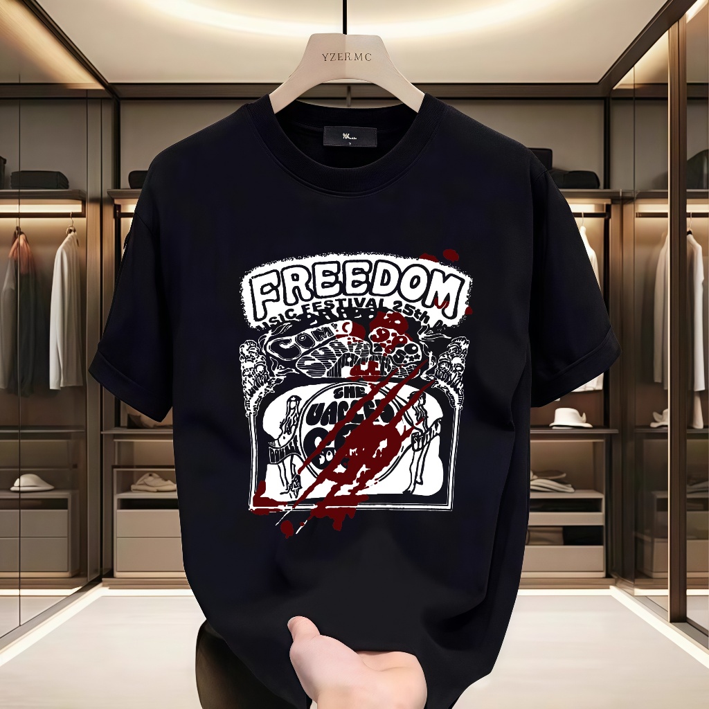 2026 New Style Fear's Call 2 Mặt Nam Áo Thun Có Cúc Tay Ngắn Nhiều Màu