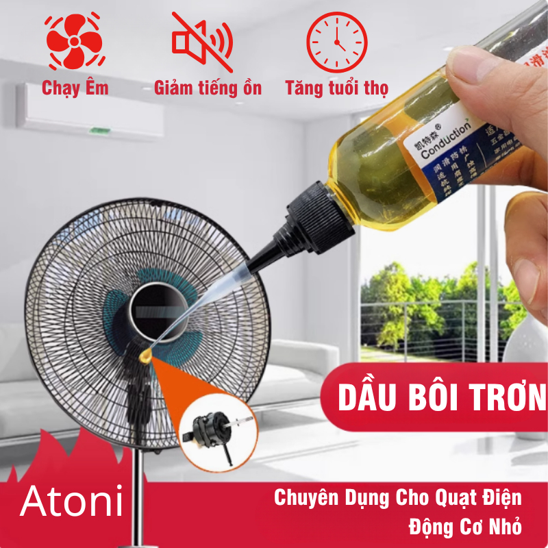 Dầu Bôi Trơn máy móc 60ml Cho Quạt Điện, Ô khóa,Thiết Bị Gia Dụng – Ít Mùi  An Toàn Cho Người Sử Dụng - sunu.strore