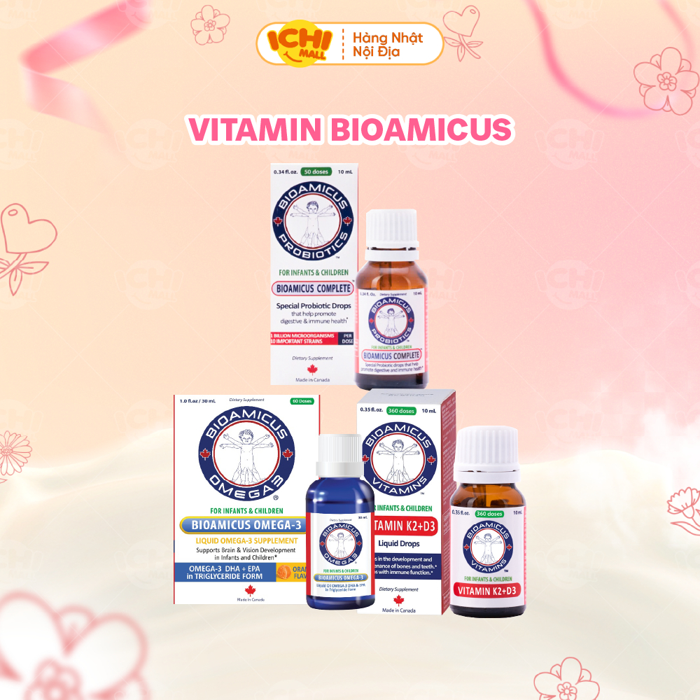 Vitamin D3 BioAmicus/ Vitamin Bioamicus/ Vitamin D3K2-MK7/ Ferrolip Baby/ Biolizin