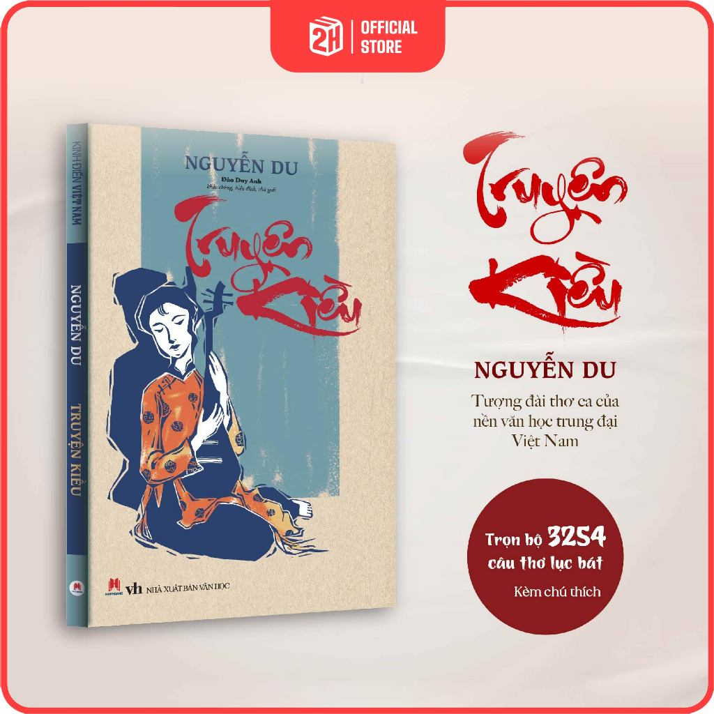 Sách Truyện Kiều (Nguyễn Du) - 2H Books HCM