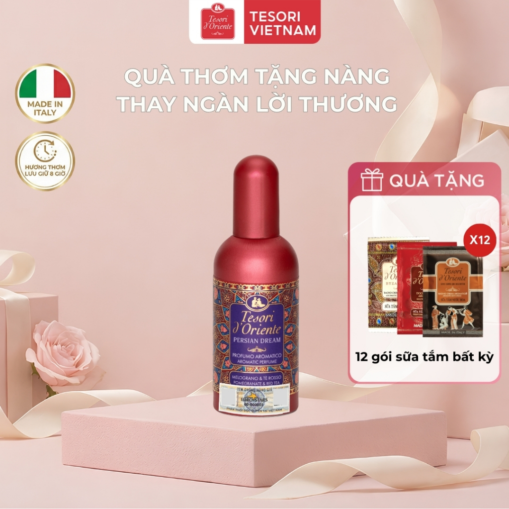 Nước hoa Tesori d'Oriente 100ml quyến rũ lưu hương đến 8h nhập khẩu Ý