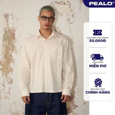 Áo sơ mi PEALO kẻ sọc chất liệu cotton cao cấp mềm mịn thoáng mát - Harmony Shirt SPT4