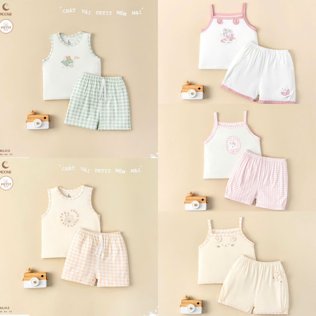 Bộ ba lỗ moon petit hình
