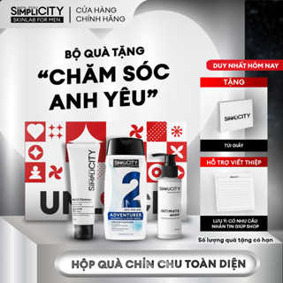 Set quà tặng bạn trai CHỈN CHU TOÀN DIỆN, chăm sóc cơ thể toàn diện Men Stay Simplicity