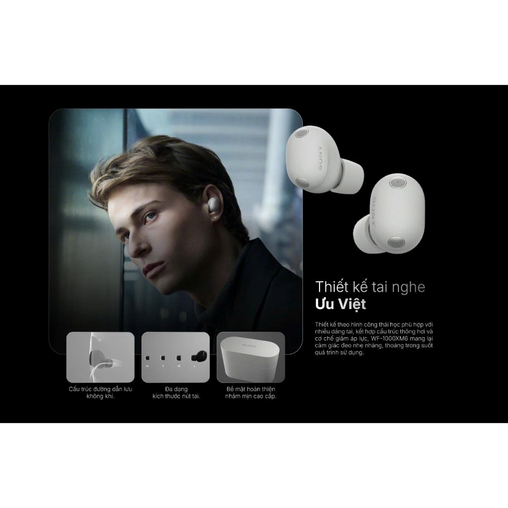 [New] Tai nghe chống ồn không dây Sony WF-1000XM6 | BigBuy360 - bigbuy360.vn
