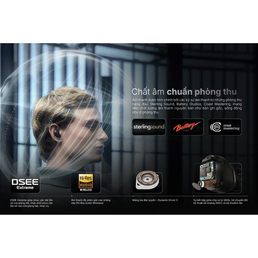 [New] Tai nghe chống ồn không dây Sony WF-1000XM6 | BigBuy360 - bigbuy360.vn